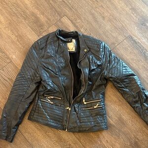 Black Quilted Women's Jacket